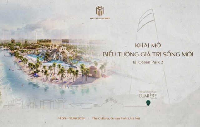 masterise lumiere, biểu tượng giá trị sống mới tại ocean park 2