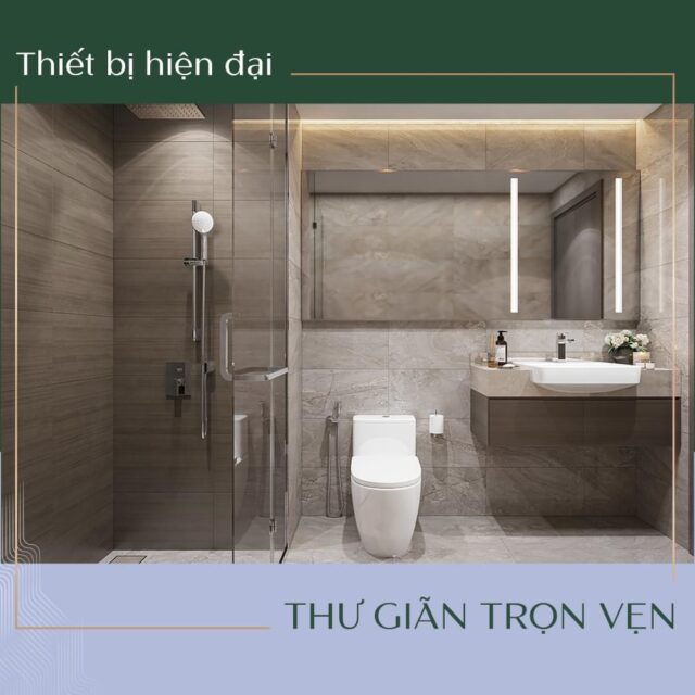 thiết bị hiện đại, thư giãn trọn vẹn