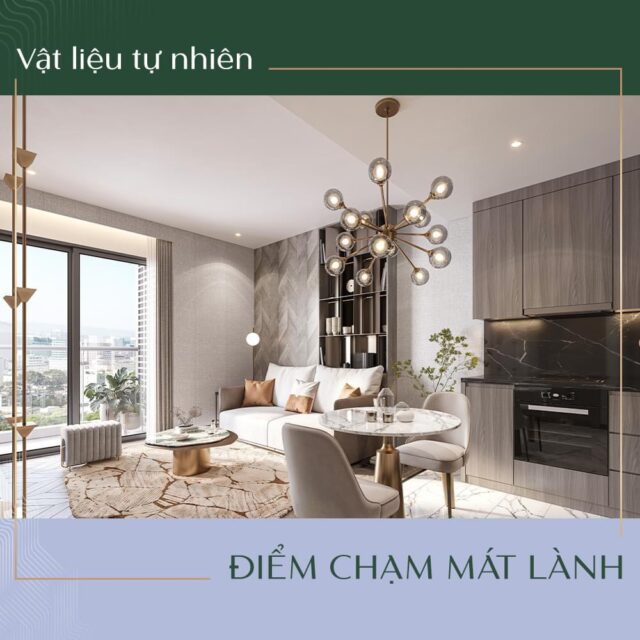 vật liệu tự nhiên, điểm chạm mát lành